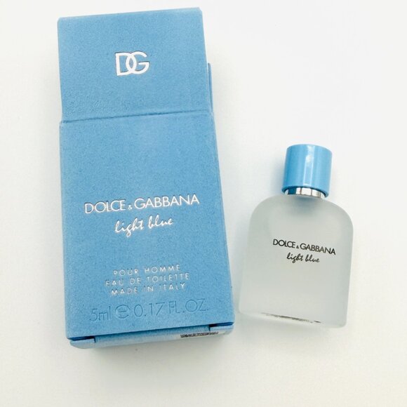 3711 DOLCE GABBANA BLUE FOR HIM NEW HIGH END FRAGRANCE DELUXE SAMPLE - Picture 1 of 3